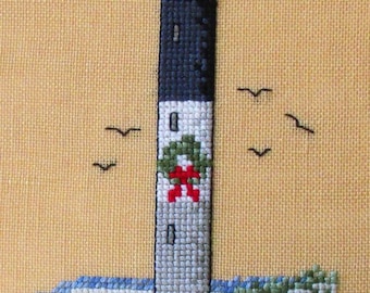 Seaside Christmas Cross Stitch Pattern