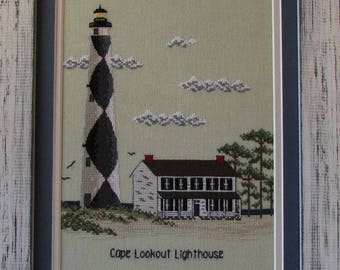 Lighthouses of the Outer Banks II Cross Stitch Pattern