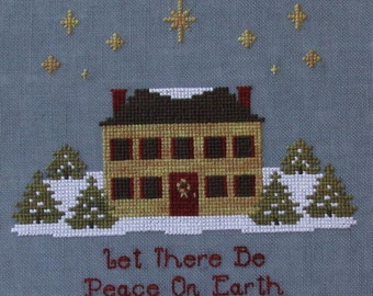 PDF Download Let There Be Peace On Earth Cross Stitch Pattern