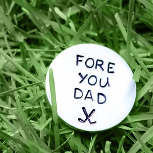 Golf Marker, Golf Ball Marker, Fathers Day Gift, Gifts For Dad, Personalized Golf Marker, Golf Gifts, Golf Accessories image 1