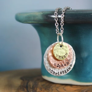 Kids Name Necklace - Custom Name Necklace - Child Name Necklace