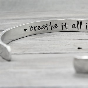 Inspiration Bracelet - Intention Bracelet - Mantra Bracelet - Gift for Her