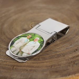 Father's Day Gift - Photo Money Clip - Personalized Gift for Dad