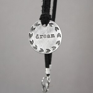 Dream - Chevron Necklace - Boho Necklace - Mindfulness Gift