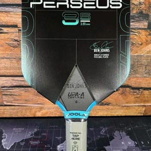 New1 x Joola Ben Johns PERSEUS 3s 16 mm Pickleball Paddle - Carbon Face