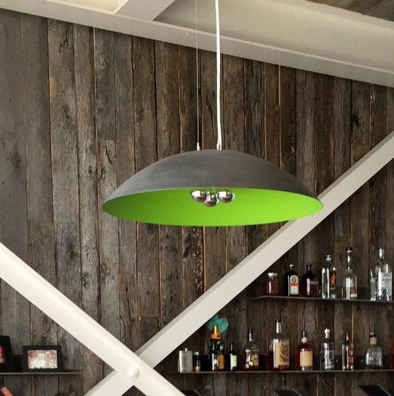 Extra Large 30 Diameter Steel Dome Pendant Light Custom - Extra Large Dome Pendant Light
