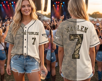 Morgan Wallen Baseball Jersey, Wallen Still The Problem Tour 2026 Baseball Jersey, Country Music Fan Merch Shirt