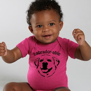 Lab Baby, Lab Baby Clothes, Dog Baby Gift, Newborn Gift, Lab Shirt, Labrador, Labrador Retriever, Labrador Gifts, Newborn Dog Outfit