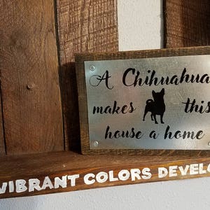 Chihuahua Decor, Chihuahua Home Decor, Chihuahua Gifts, Dog Home Decor, Dog Lover Gifts, Dog Breed Sign, Farmhouse Sign, Pet Signs