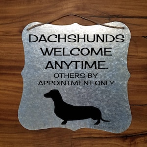 Dackel Geschenke, Dackel Dekor, Dackel Zeichen, Hund Wohnkultur, Hunderasse Zeichen, Dackel Hund Geschenk, Hunde Geschenke, Hunde Geschenke, Haustier Geschenke Bild 2