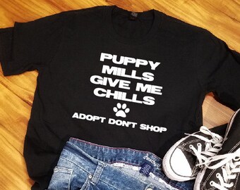 Dog Rescue, Dog Rescue Shirt, Dog Rescue Gift, Puppy Mills, Adopt Don't Shop, Animal Rescue, Animal Rescue Shirt, Animal Rescue TShirt