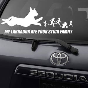 Labrador Decal, Labrador Car Decal, Labrador Sticker,  Labrador Ate Your Stick Family, Lab Bumper Sticker, Lab Car Decal, Lab Decal, Lab Dog