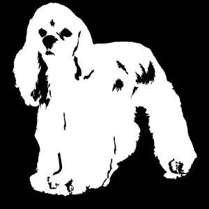 Cocker Spaniel Decal, Cocker Decal, Cocker Sticker, Cocker Spaniel Gift, Bumper Sticker, Decal, Laptop sticker, Graphic, Stocking Stuffer