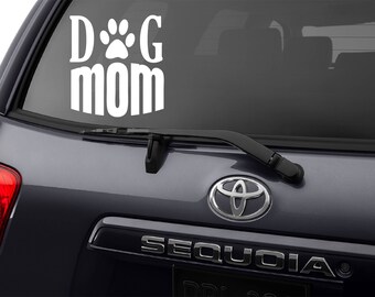 Dog Mom Decal, Dog Mom Sticker, Dog Mom Gift, Fur Mama Decal, Fur Mama Sticker, Fur Mama Gift, Paw Print Decal, Paw Print Sticker, Paw Print