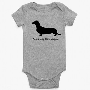 Dachshund Baby Clothes, Dachshund Baby Outfit, Dachshund Baby Gift, Dachshund Baby Clothing, Wiener Dog Baby Gift, Wiener Dog Baby Clothes