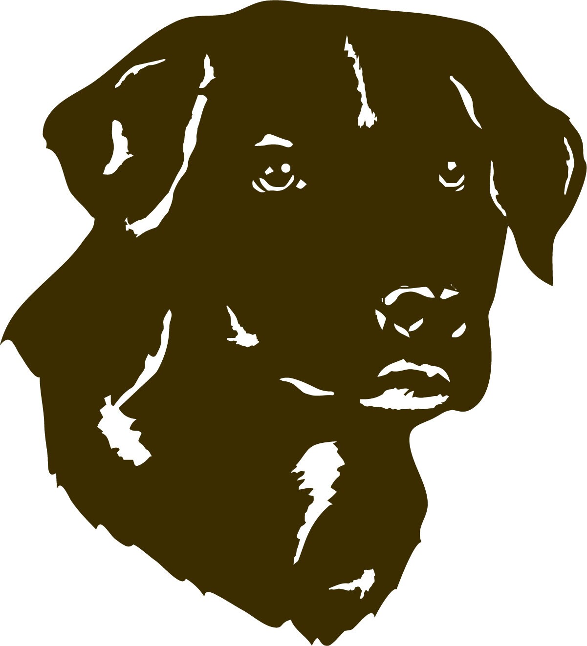 Lab Sticker Black Lab Gifts Lab Decal Labrador Decal Etsy