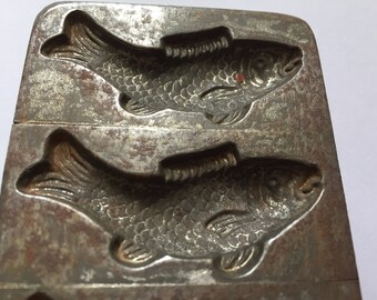Uncommon Antique Chocolate Mold Shoe Very old 3 18 French Paris Letang FIL 108