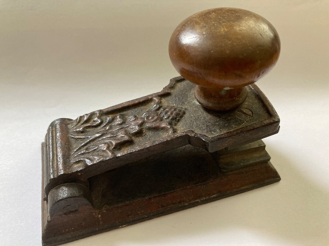 Antique Embosser Stamp Paper Embossing Stamp AB /BA Etsy