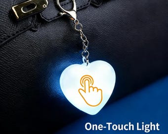 Heart Shape Bag Light | Clip-On LED Purse Light for Night Safety Accessory