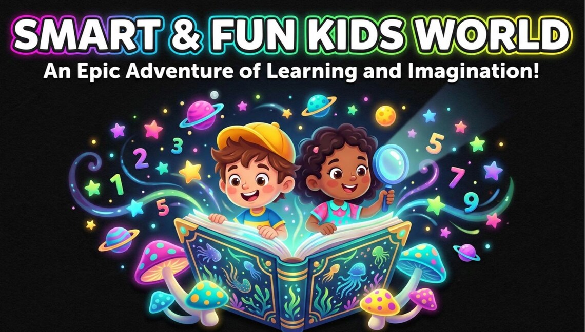 Smart & Fun Learning Magazine Printable PDF for Children - Etsy Canada