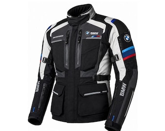 BMW Motorrad GS Motorrad Reitjacke | Adventure Touring Motorradjacke | Schützende Reiterausrüstung | Geschenk für Motorrad-Enthusiasten