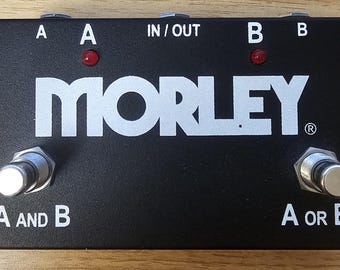 Morley ABY Selector/Combiner True Bypass Pedal for Electric Guitar