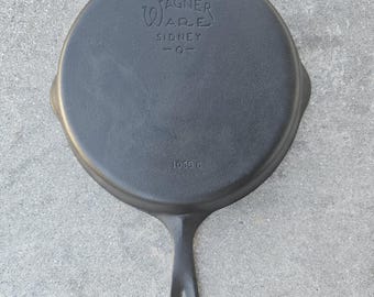 Vintage Wagner Ware Cast Iron Skillet, Restored Smooth Surface