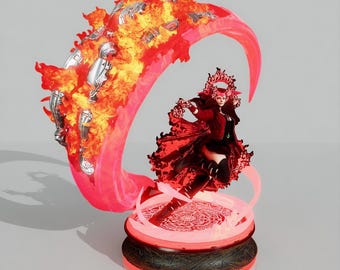 Scarlet Witch Sorceress Inspired Marvel | 3D Model STL File