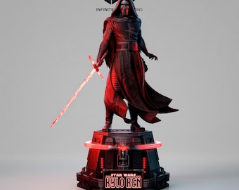 Kylo Ren Dark warrior Inspiriert Star Wars | 3D-Modell STL-Datei