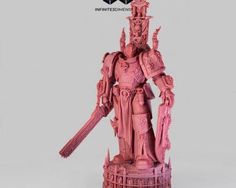 Arcane Steel Armored Hero Inspired Star Knight | 3D Model STL File