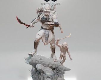 Les badlands des prédateurs inspirés de Thia et Dek | Fichier STL du modèle 3D