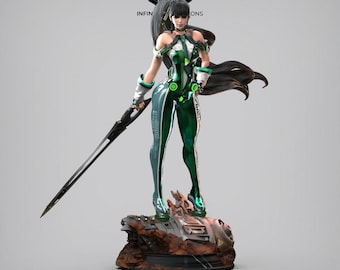 Eve Krieger inspiriert Stellar Klinge | 3D-Modell STL-Datei