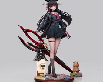 Chisa Krieger inspiriert Wuthering Waves | 3D-Modell STL-Datei