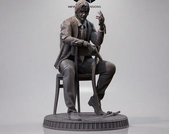 Shadow Hitman Legende Figur inspiriert Filme Charakter | 3D-Modell STL-Datei