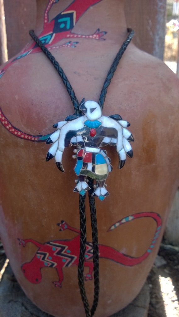 Eagle Dancer Bolo from The 1960's By Mary Ann and 