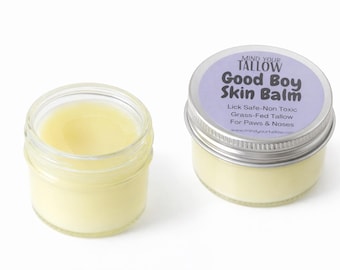 Good Boy Skin Balm | Lick Safe Grass-Fed Tallow for Itchy Dog Skin