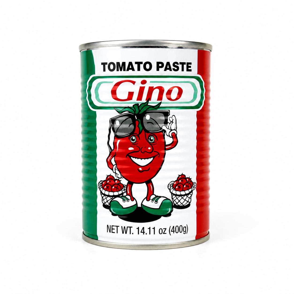 Gino Tomato Paste 400g Authentic African Jollof Rice, Stew Ingredient