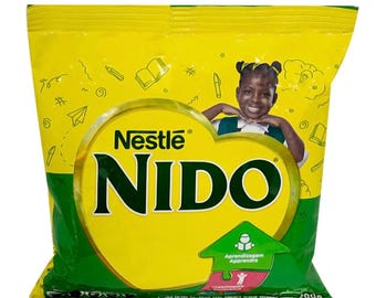 Nestlé Nido Milk Powder Sachets 23g Pack of 10 | Instant Full Cream Milk | African Dairy Powder for Tea, Coffee & Cooking