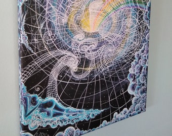 Rainbow canvas portal art for your walls tripoy canvas art ready to hang