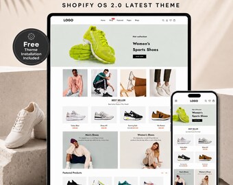 Sports Shoes Shopify Theme | Sneaker Store Template, Athletic Footwear & Running Shoes, Shopify OS 2.0