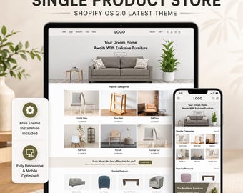 Furniture Shopify Theme | Modern Home Decor & Interior Store Template, Shopify OS 2.0