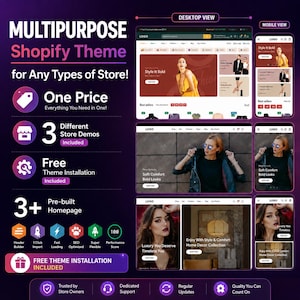Multipurpose Shopify Theme for Fashion Jewelry and Electronics Store OS 2.0
