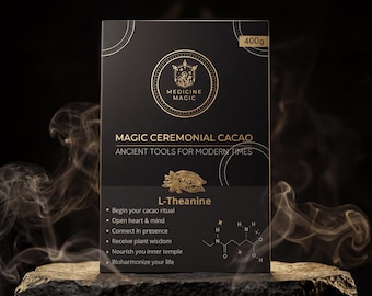 Cacao ceremonial con L-teanina – Ritual de calma y concentración