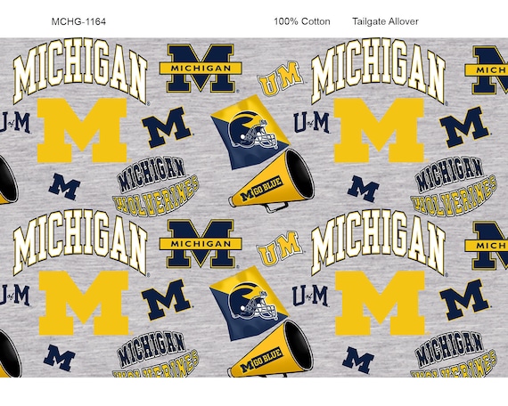 Fabric By The Yard Sykel Enterprises NCAA Cotton Broadcloth Michigan State Collegiate Check Fabric Team Color