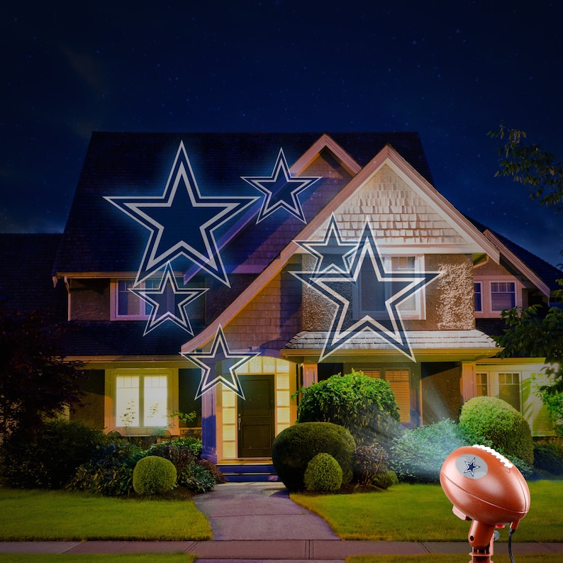 Dallas Cowboys Team Pride LightNFL Team Logo Light Projector Etsy