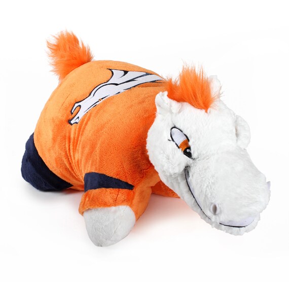 Denver Broncos Pillow Pet Nfl Plush Pillow Stuffed Animal Etsy