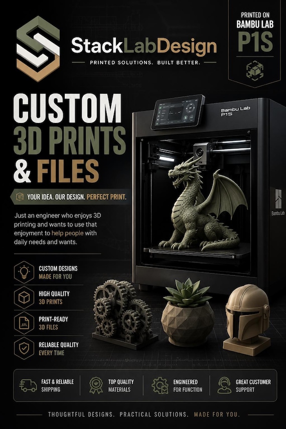 Custom 3D Print & Design Service – Turn Your Idea Into a Real Product