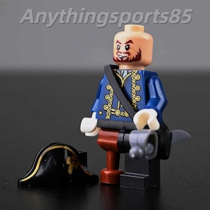 MOC Hector Barbossa / Signore dei Pirati del Mar Caspio / Regalo di compleanno compatibile con LEGO