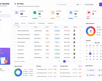 Aufgaben-Tracker Google Sheets, Projektmanagement-Dashboard, To-Do-Listenplaner, Team-Task-Manager, Produktionsplaner