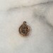 Pirate Money, Piece of Eight, Pieces of Eight, Coin Cross, Coin, Cross Coin, Coin Charm, Coin Charms, Pewter Pendant (SILVER)